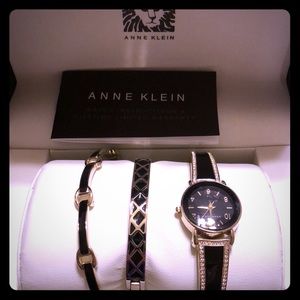 3 piece Anne Klein jewelry set.